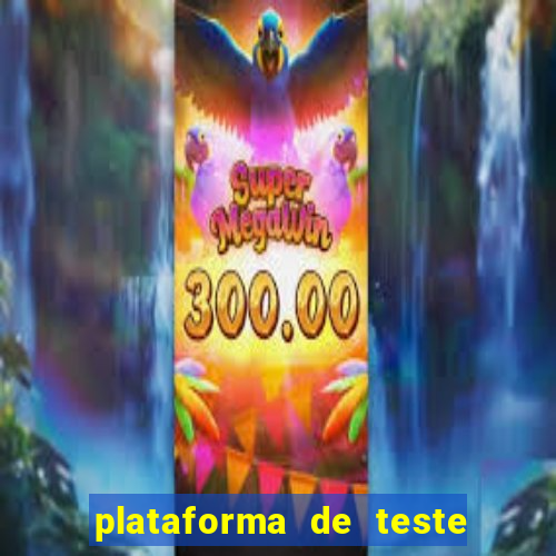 plataforma de teste pg demo